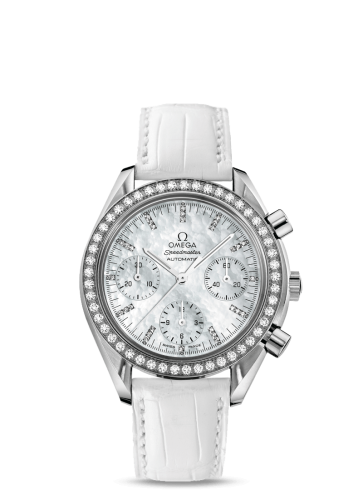 Omega Speedmaster Reduced Ladies Stainless Steel / Diamond / MOP